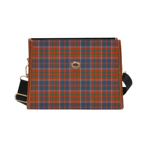 Scottish Cameron of Lochiel Ancient Clan Tartan Waterproof Canvas Bag Tartan Plaid 1