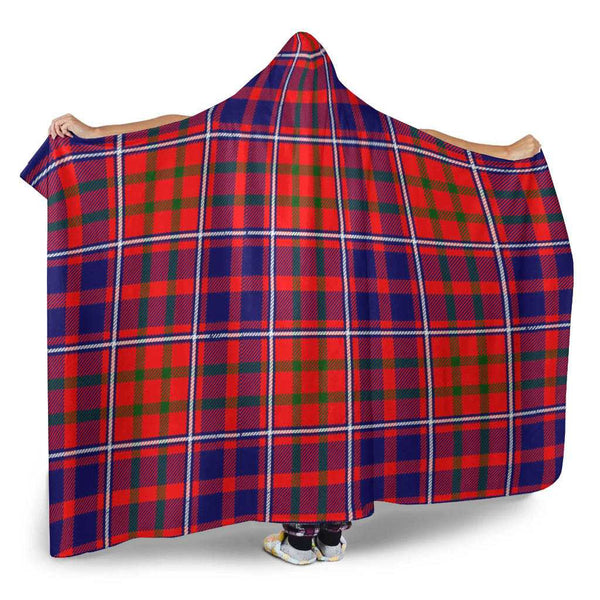Scottish Cameron of Lochiel Modern Clan Tartan Hooded Blanket Tartan Plaid 2