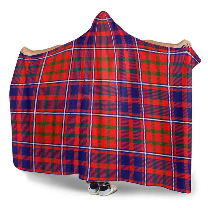 Scottish Cameron of Lochiel Modern Clan Tartan Hooded Blanket Tartan Plaid 3