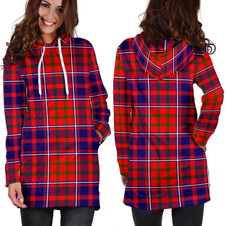 Scottish Cameron of Lochiel Modern Clan Tartan Hoodie Dress