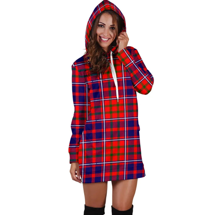 Scottish Cameron of Lochiel Modern Clan Tartan Hoodie Dress