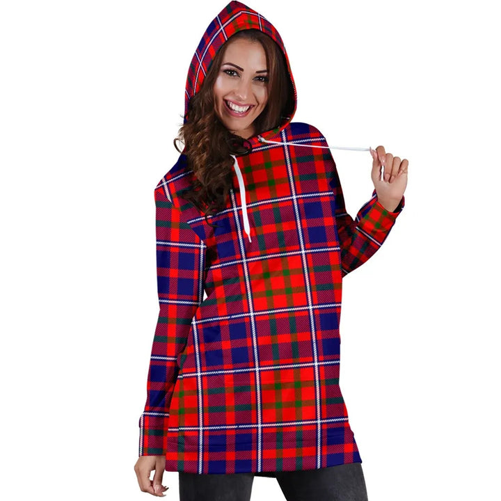 Scottish Cameron of Lochiel Modern Clan Tartan Hoodie Dress