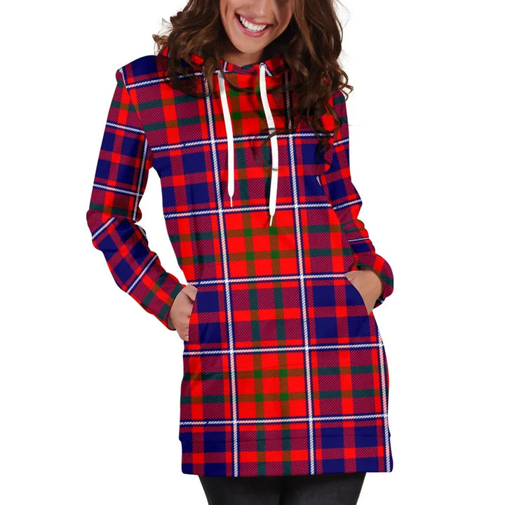 Scottish Cameron of Lochiel Modern Clan Tartan Hoodie Dress
