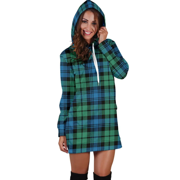 Scottish Campbell Ancient 01 Clan Tartan Hoodie Dress