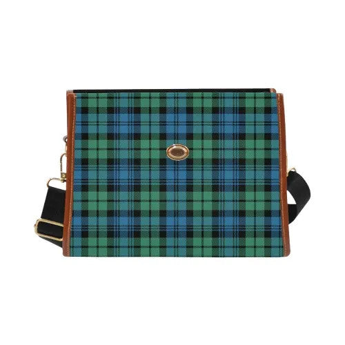 Scottish Campbell Ancient 01 Clan Tartan Waterproof Canvas Bag Tartan Plaid 2