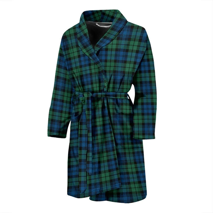 Scottish Campbell Ancient 02 Clan Tartan Bathrobe 1