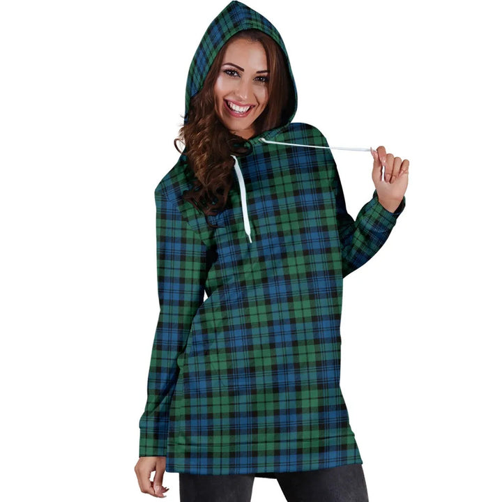 Scottish Campbell Ancient 02 Clan Tartan Hoodie Dress