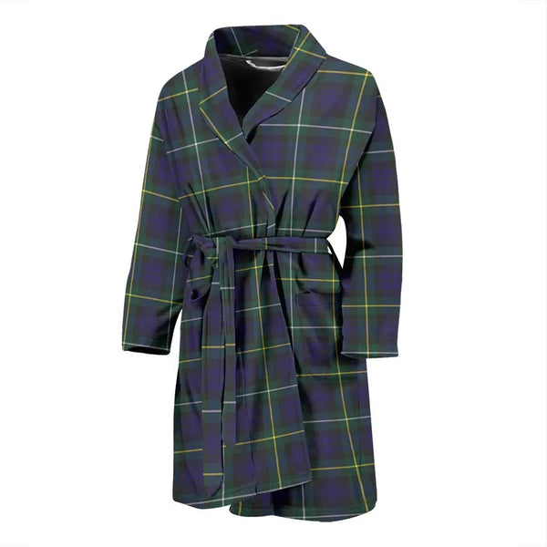 Scottish Campbell Argyll Modern Clan Tartan Bathrobe 2