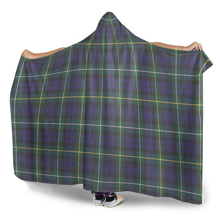 Scottish Campbell Argyll Modern Clan Tartan Hooded Blanket Tartan Plaid 3