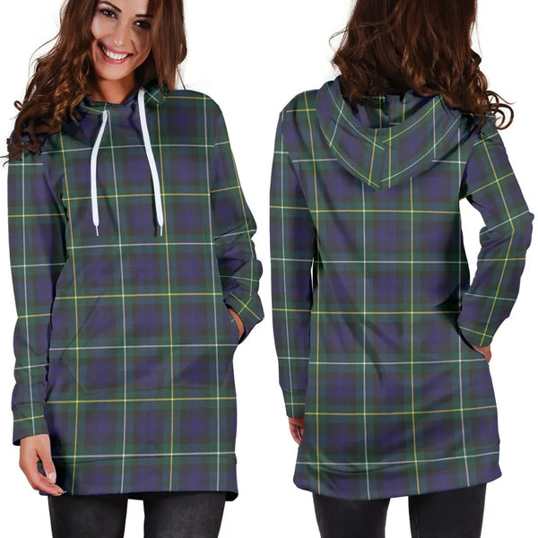 Scottish Campbell Argyll Modern Clan Tartan Hoodie Dress