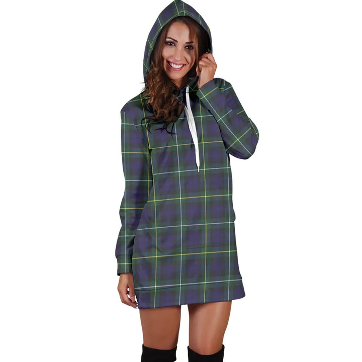 Scottish Campbell Argyll Modern Clan Tartan Hoodie Dress