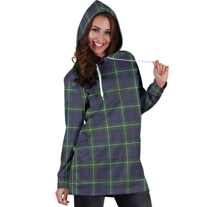 Scottish Campbell Argyll Modern Clan Tartan Hoodie Dress