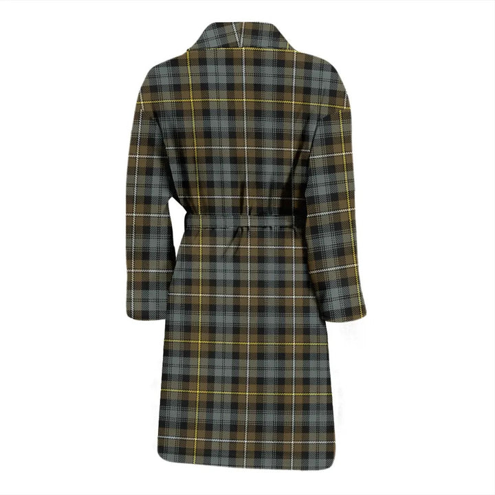 Scottish Campbell Argyll Weathered Clan Tartan Bathrobe 2