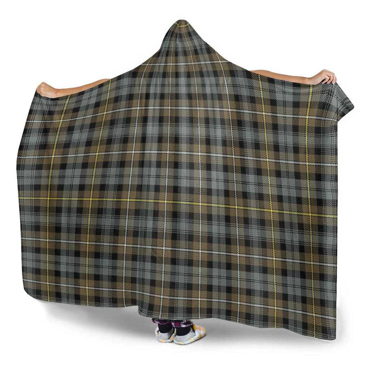 Scottish Campbell Argyll Weathered Clan Tartan Hooded Blanket Tartan Plaid 3