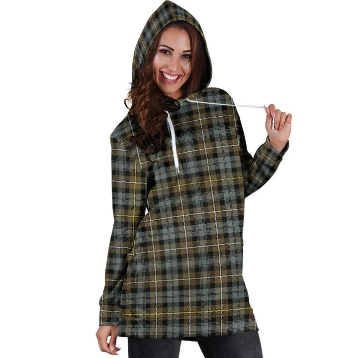 Scottish Campbell Argyll Weathered Clan Tartan Hoodie Dress