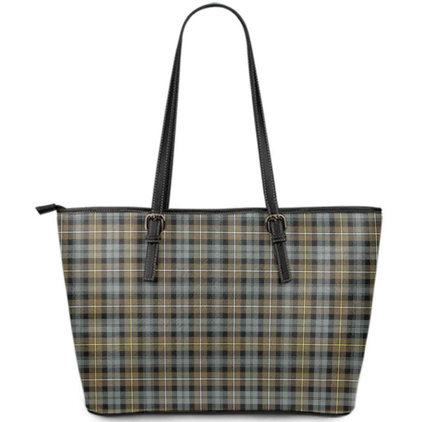 Scottish Campbell Argyll Weathered Clan Tartan Leather Tote Tartan Plaid