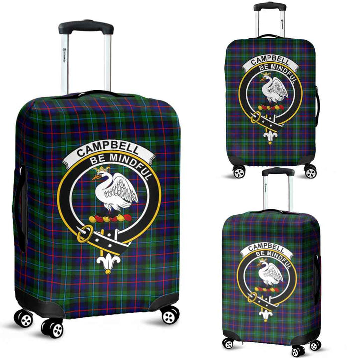 Scottish Campbell Clan Crest Tartan Luggage Cover Tartan Plaid 1