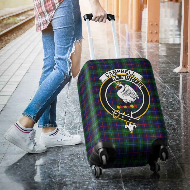 Scottish Campbell Clan Crest Tartan Luggage Cover Tartan Plaid 3