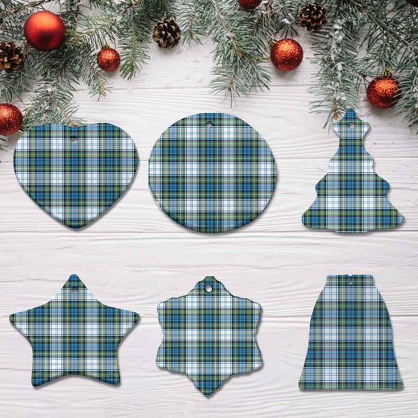 Scottish Campbell Dress Ancient Clan Tartan Ceramic Ornament All Tartan Plaid