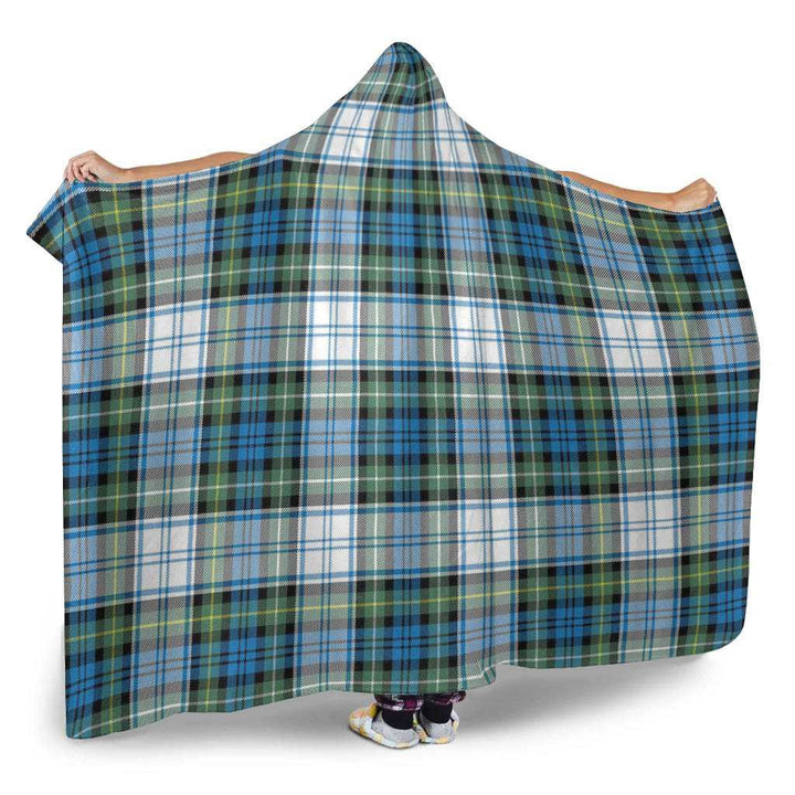 Scottish Campbell Dress Ancient Clan Tartan Hooded Blanket Tartan Plaid 2