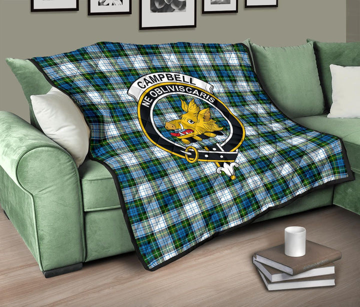 Scottish Campbell Dress Clan Crest Tartan Quilt Tartan Plaid 10