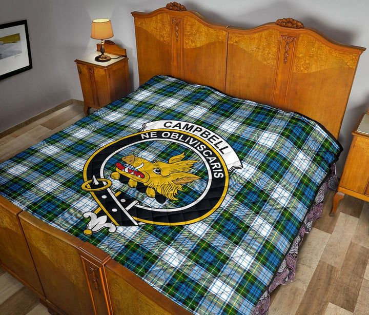 Scottish Campbell Dress Clan Crest Tartan Quilt Tartan Plaid 12