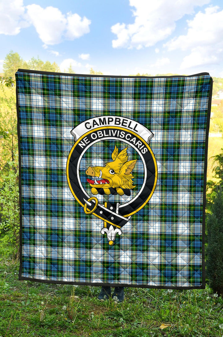 Scottish Campbell Dress Clan Crest Tartan Quilt Tartan Plaid 2