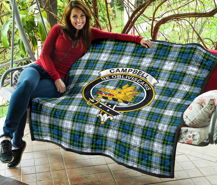 Scottish Campbell Dress Clan Crest Tartan Quilt Tartan Plaid 5