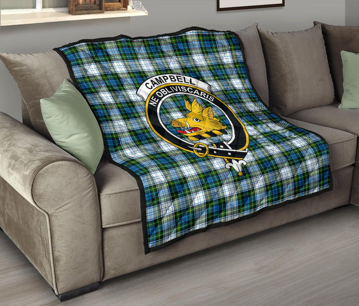 Scottish Campbell Dress Clan Crest Tartan Quilt Tartan Plaid 8