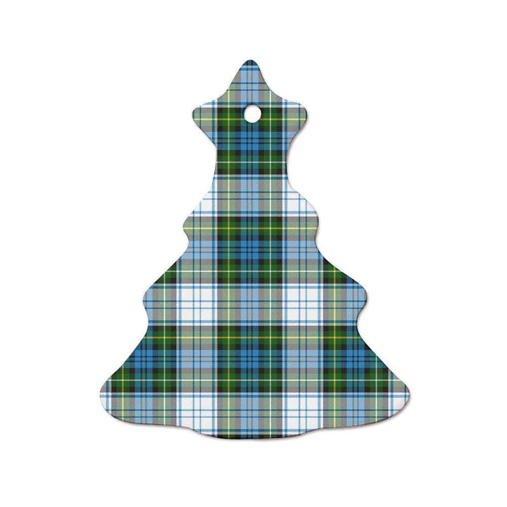 Scottish Campbell Dress Clan Tartan Ceramic Ornament  Tree Shape Tartan Plaid