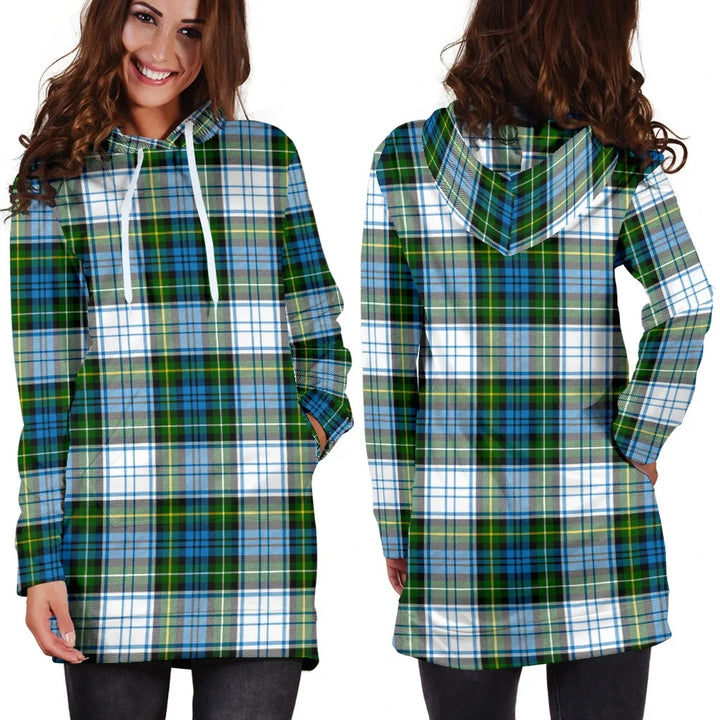 Scottish Campbell Dress Clan Tartan Hoodie Dress