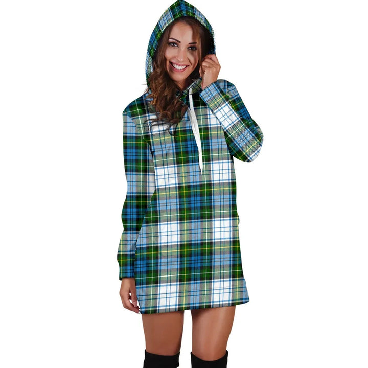 Scottish Campbell Dress Clan Tartan Hoodie Dress