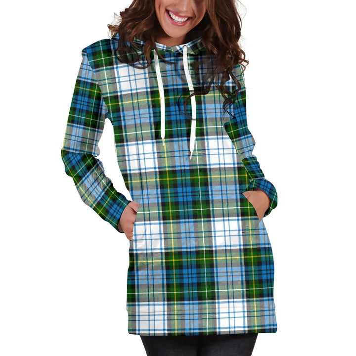 Scottish Campbell Dress Clan Tartan Hoodie Dress