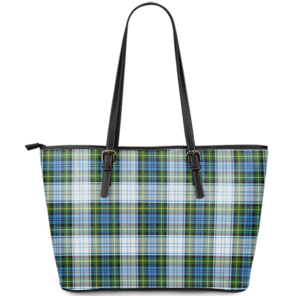 Scottish Campbell Dress Clan Tartan Leather Tote Tartan Plaid