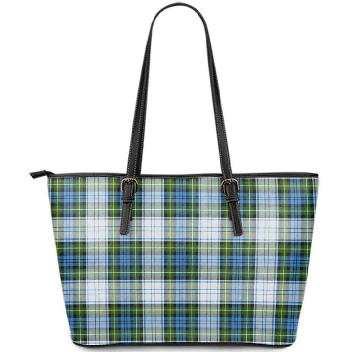 Scottish Campbell Dress Clan Tartan Leather Tote Tartan Plaid