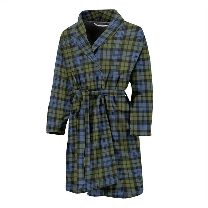 Scottish Campbell Faded Clan Tartan Bathrobe 1