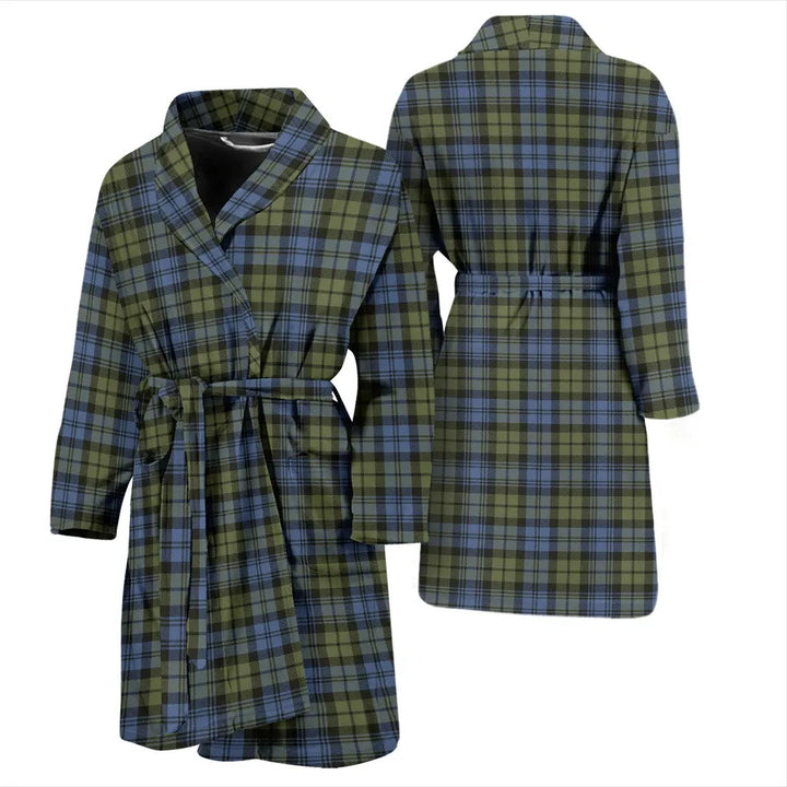 Scottish Campbell Faded Clan Tartan Bathrobe 3