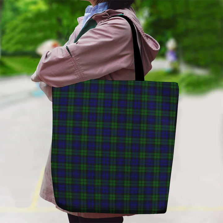 Scottish Campbell Modern Clan Tartan Canvas Bag With Shoulder Strap Tartan Plaid 2