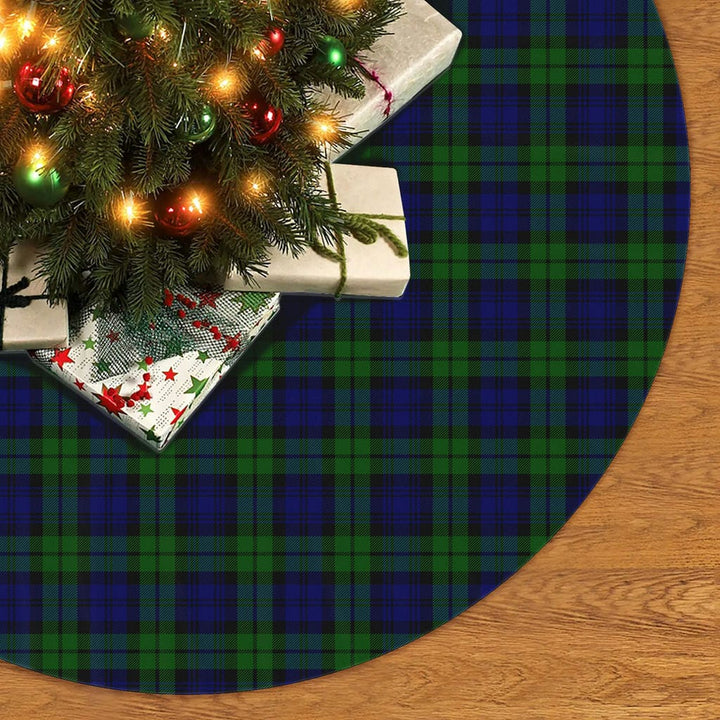 Scottish Campbell Modern Clan Tartan Christmas Tree Skirt No Tassels 2 Tartan Plaid