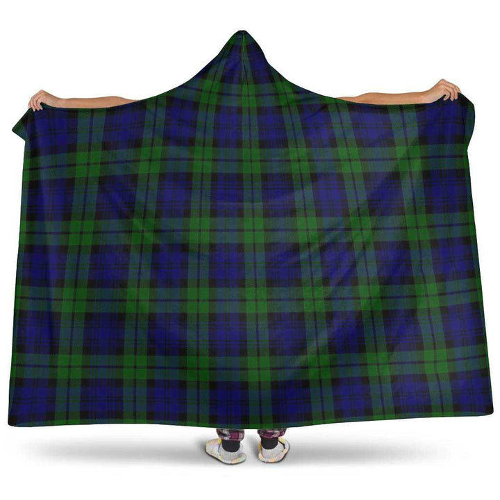 Scottish Campbell Modern Clan Tartan Hooded Blanket Tartan Plaid 1