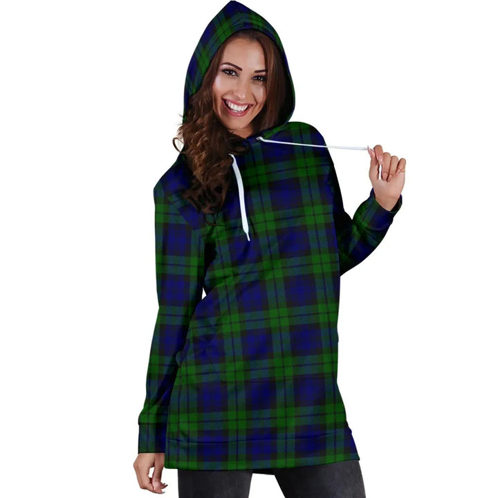 Scottish Campbell Modern Clan Tartan Hoodie Dress