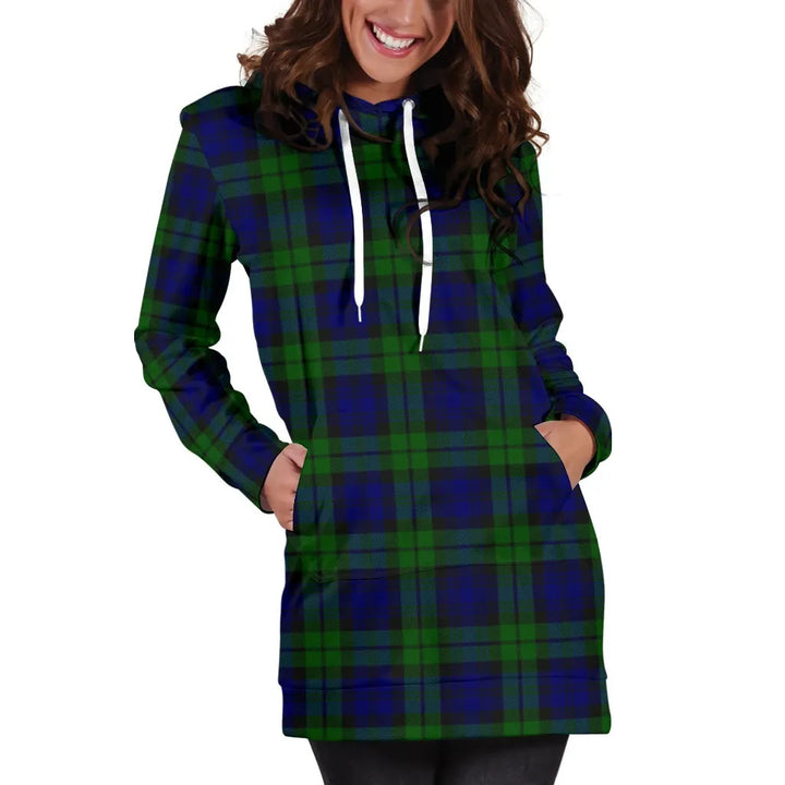 Scottish Campbell Modern Clan Tartan Hoodie Dress
