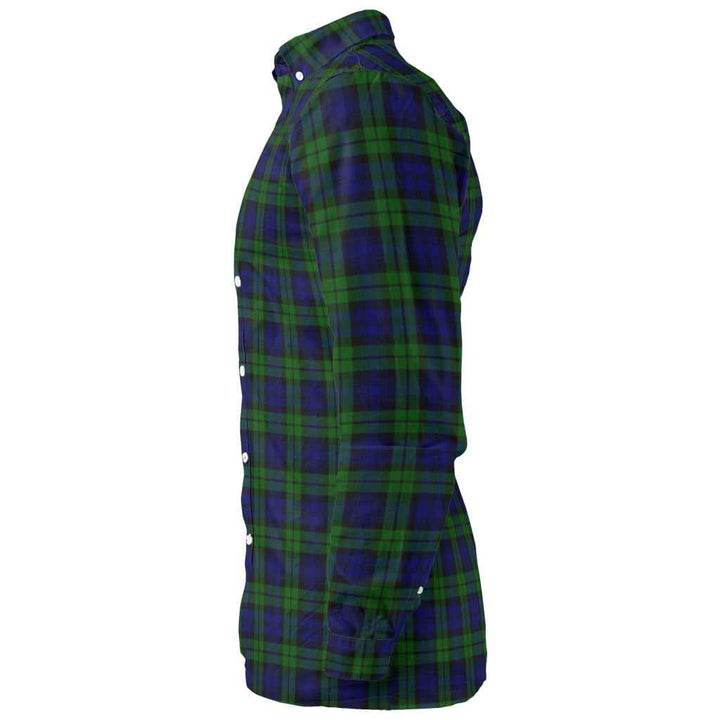 Scottish Campbell Modern Clan Tartan Long Sleeve Shirt Tartan Plaid