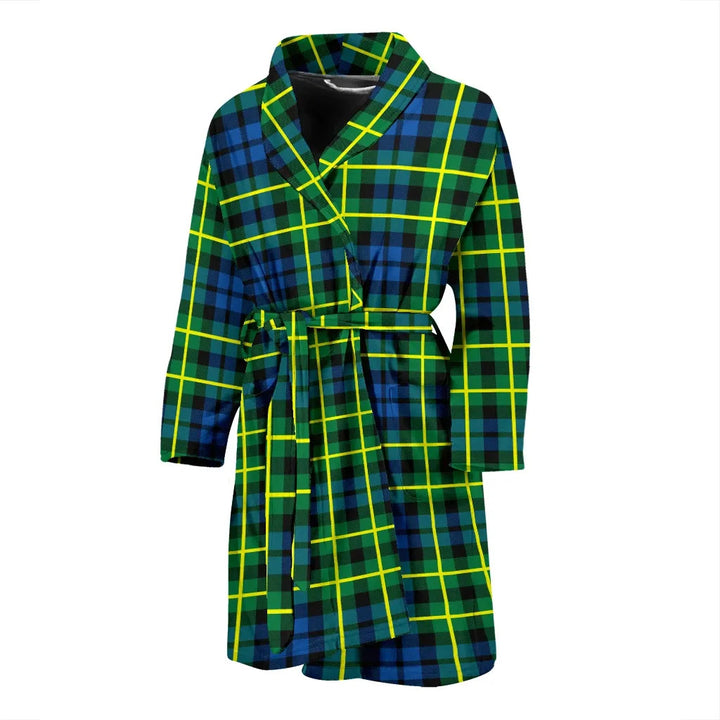Scottish Campbell Of Breadalbane Ancient Clan Tartan Bathrobe 1