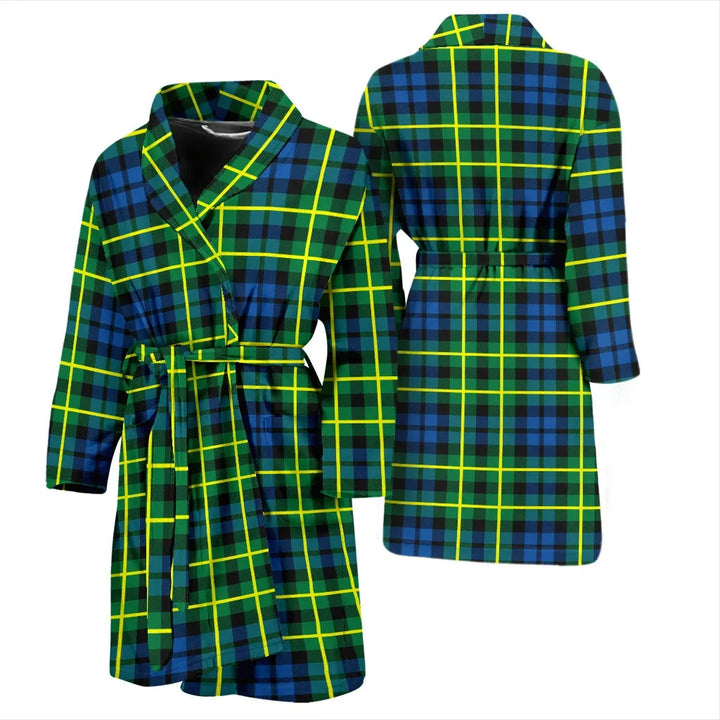 Scottish Campbell Of Breadalbane Ancient Clan Tartan Bathrobe 3