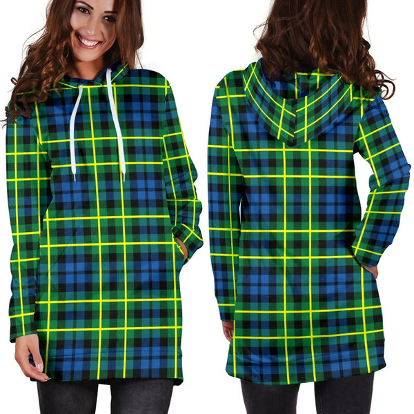 Scottish Campbell of Breadalbane Ancient Clan Tartan Hoodie Dress
