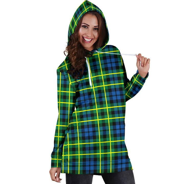 Scottish Campbell of Breadalbane Ancient Clan Tartan Hoodie Dress