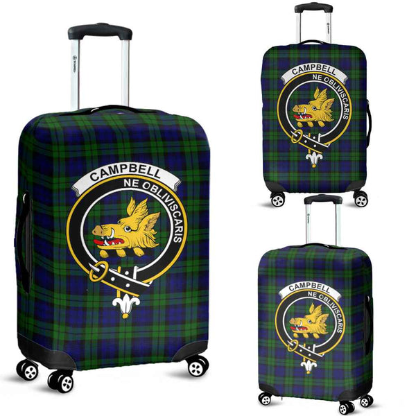 Scottish Campbell of Breadalbane Clan Crest Tartan Luggage Cover Tartan Plaid 1