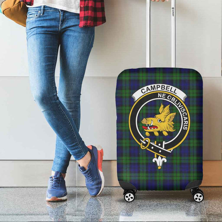 Scottish Campbell of Breadalbane Clan Crest Tartan Luggage Cover Tartan Plaid 2