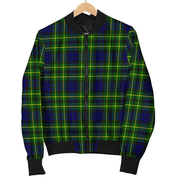 Scottish Campbell of Breadalbane Modern Clan Tartan Bomber Jacket Tartan Plaid 1